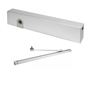 Dörrautomatik Next 300 från Label med glidarm.